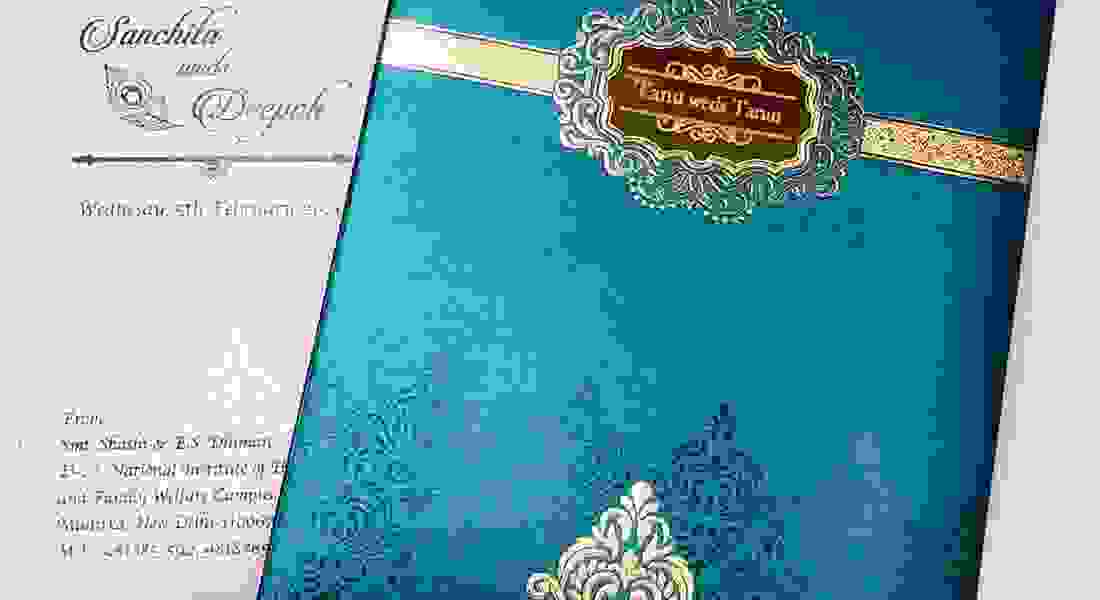 wedding invitation card in dwarka