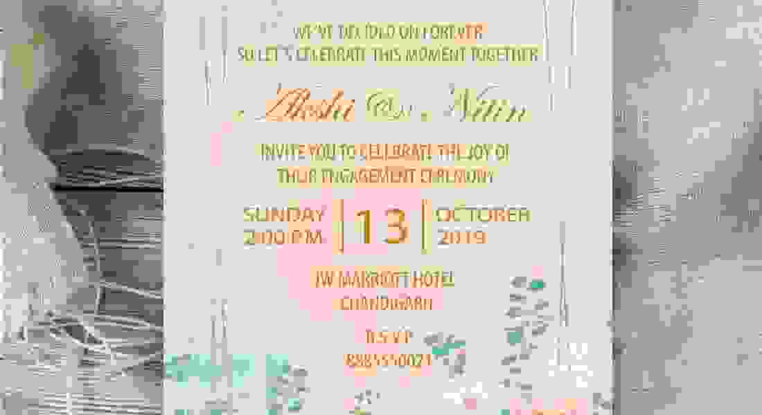 wedding invitation card in punjabi bagh