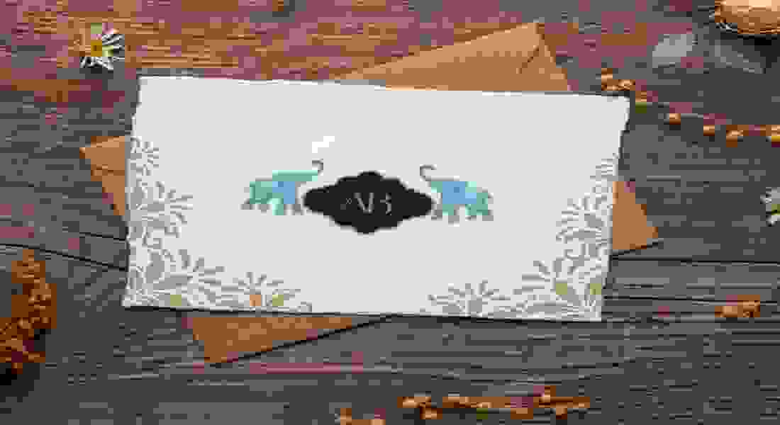 wedding invitation card in model town