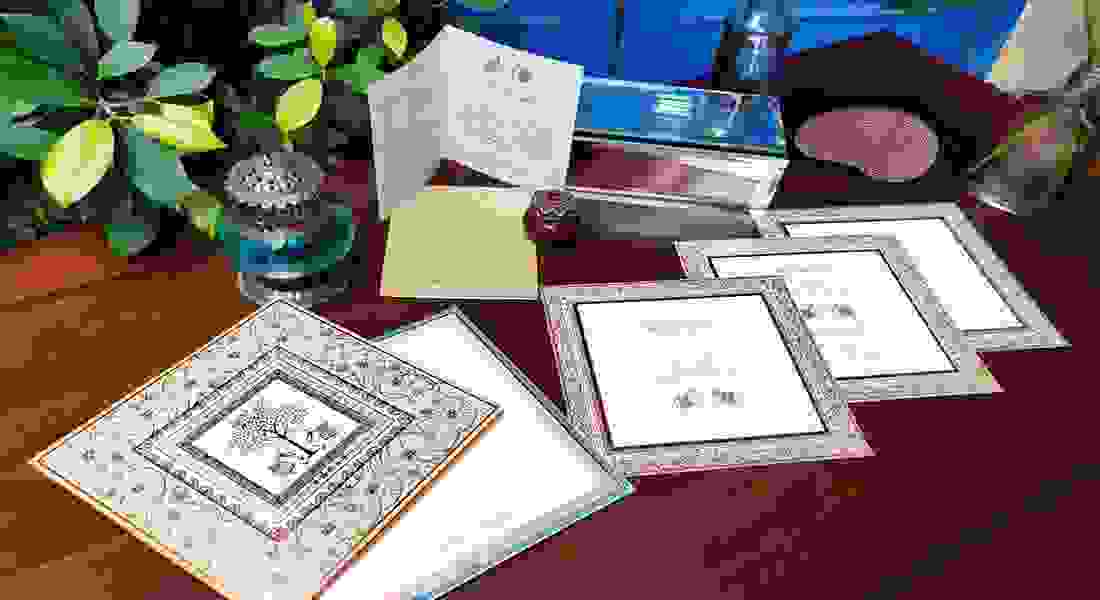 wedding invitation card in govindpuri