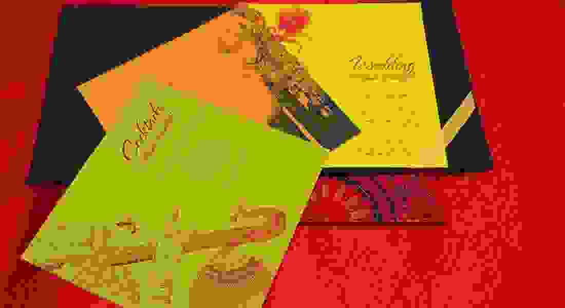 wedding invitation card in model town