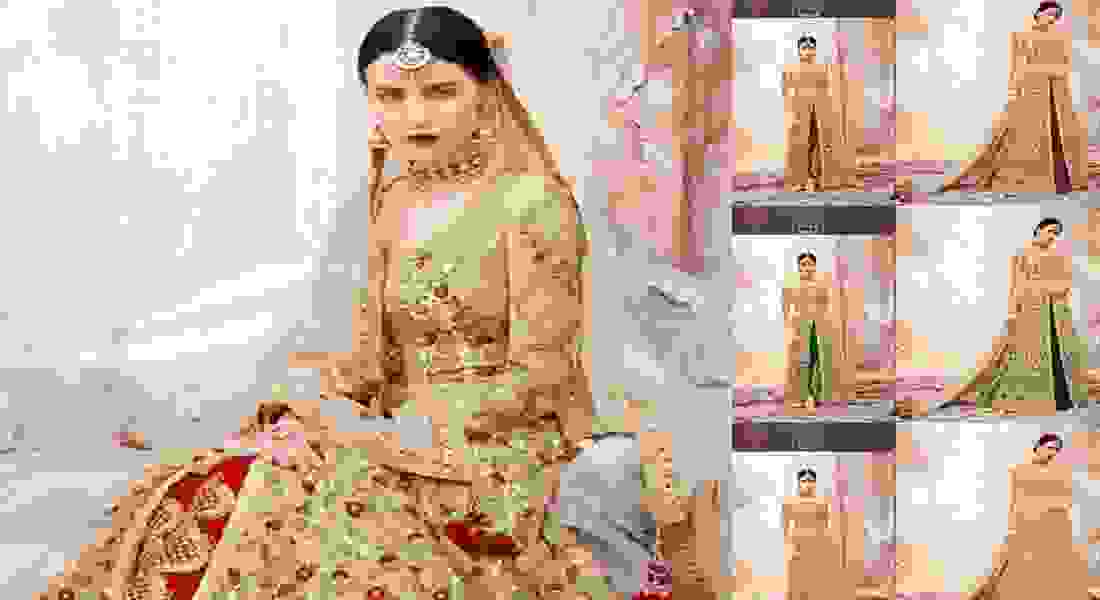 bridal outfits in dwarka