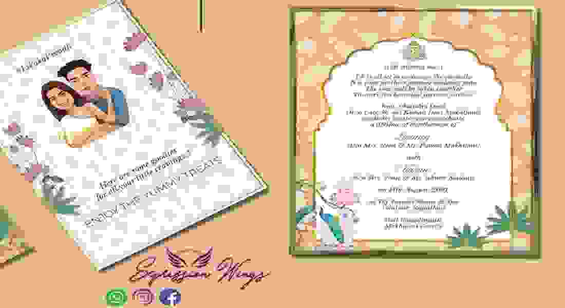wedding invitation card in punjabi bagh