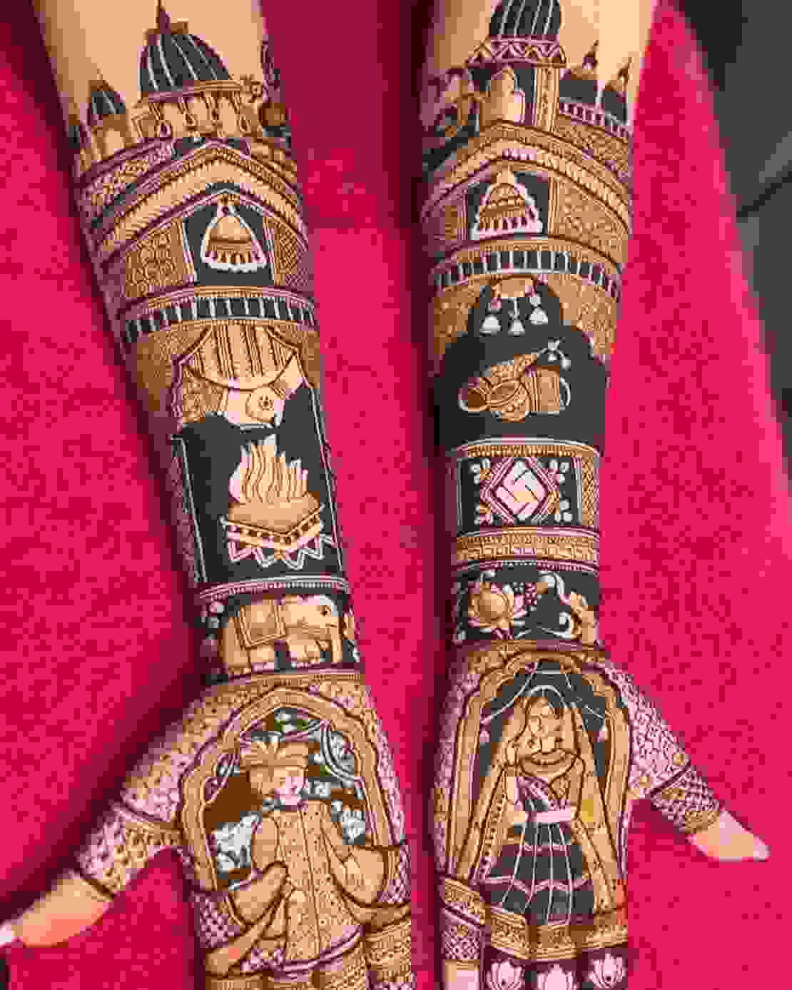 best mehendi artists in dwarka