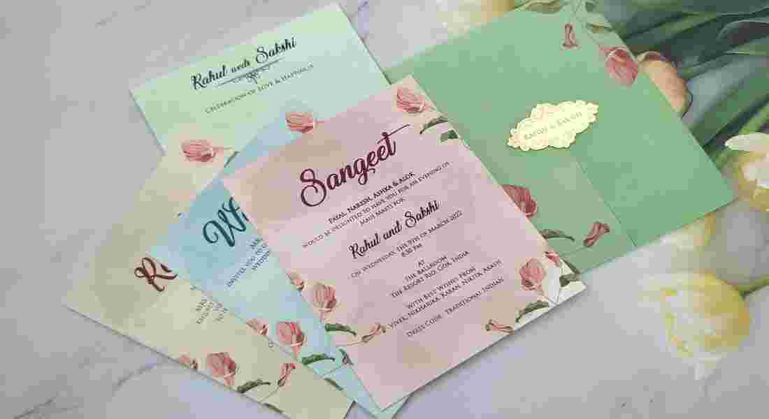 wedding invitation card in model town