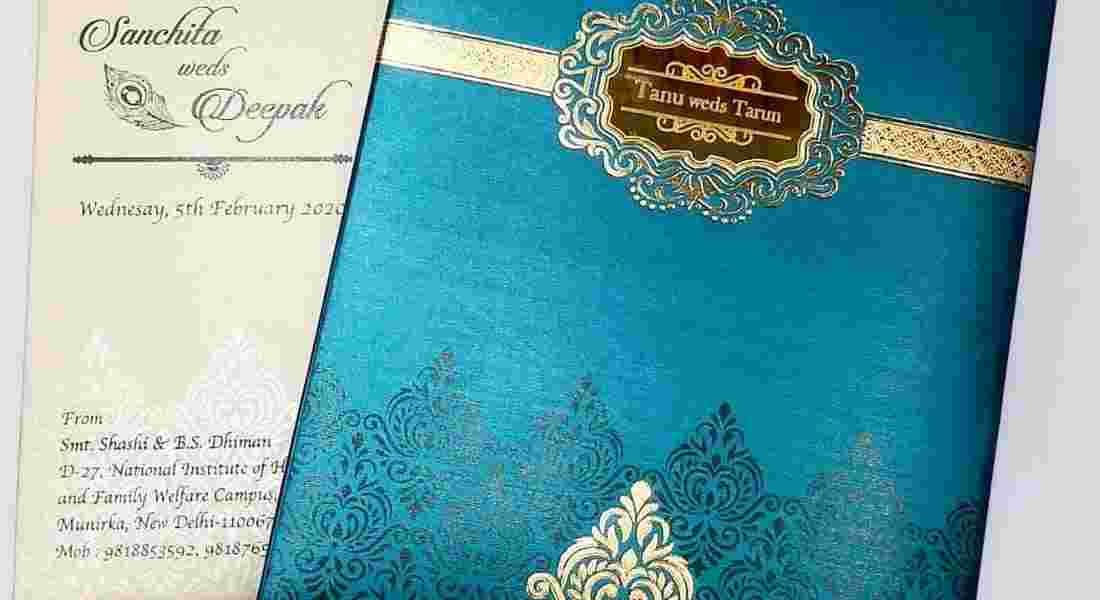 wedding invitation card in dwarka