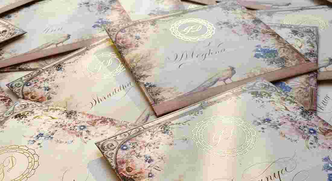 wedding invitation card in model town