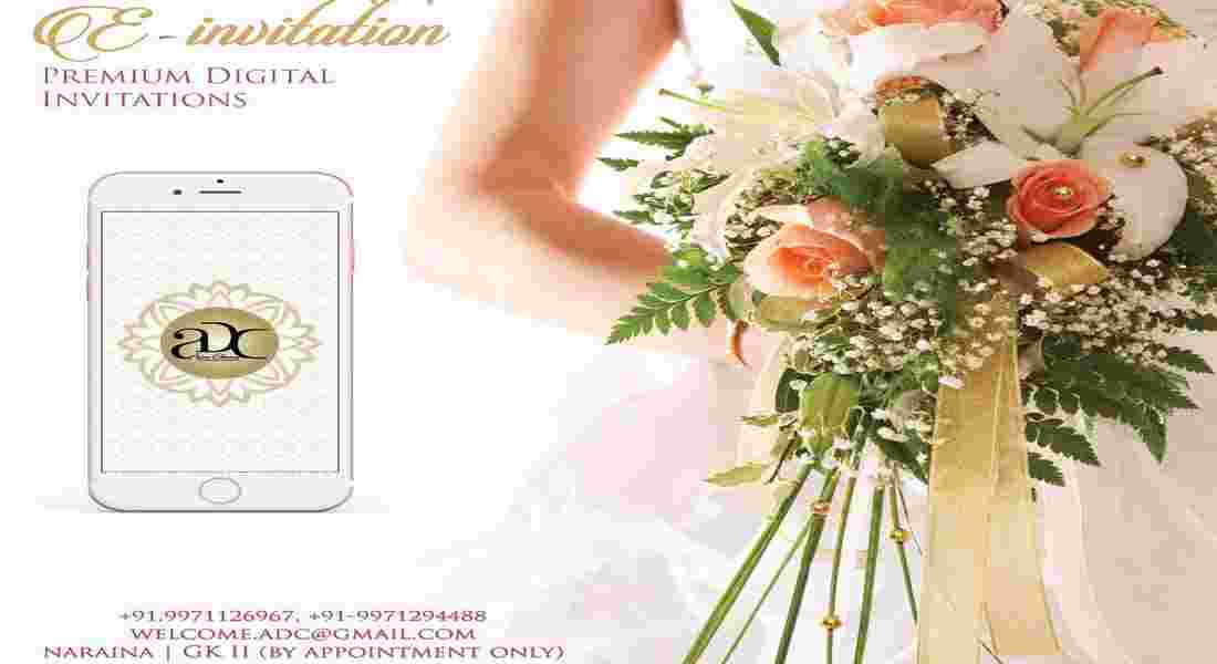 wedding invitation card in west delhi