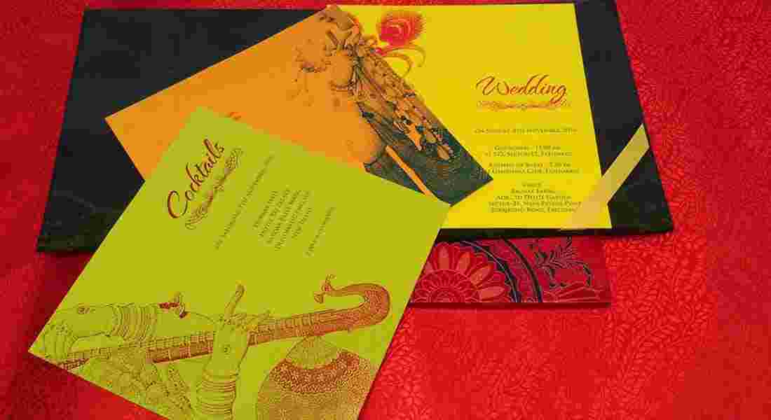 wedding invitation card in model town