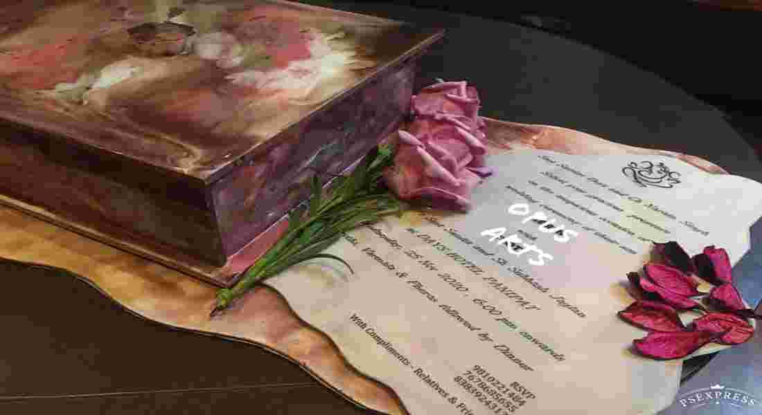 wedding invitation card in hauz khas