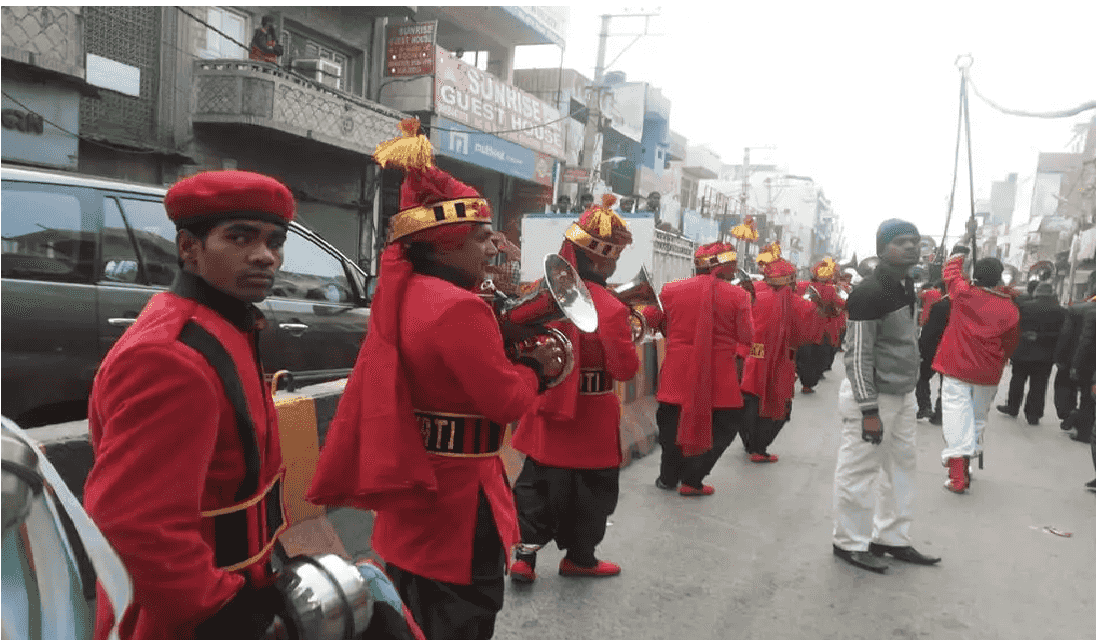 wedding band in model town