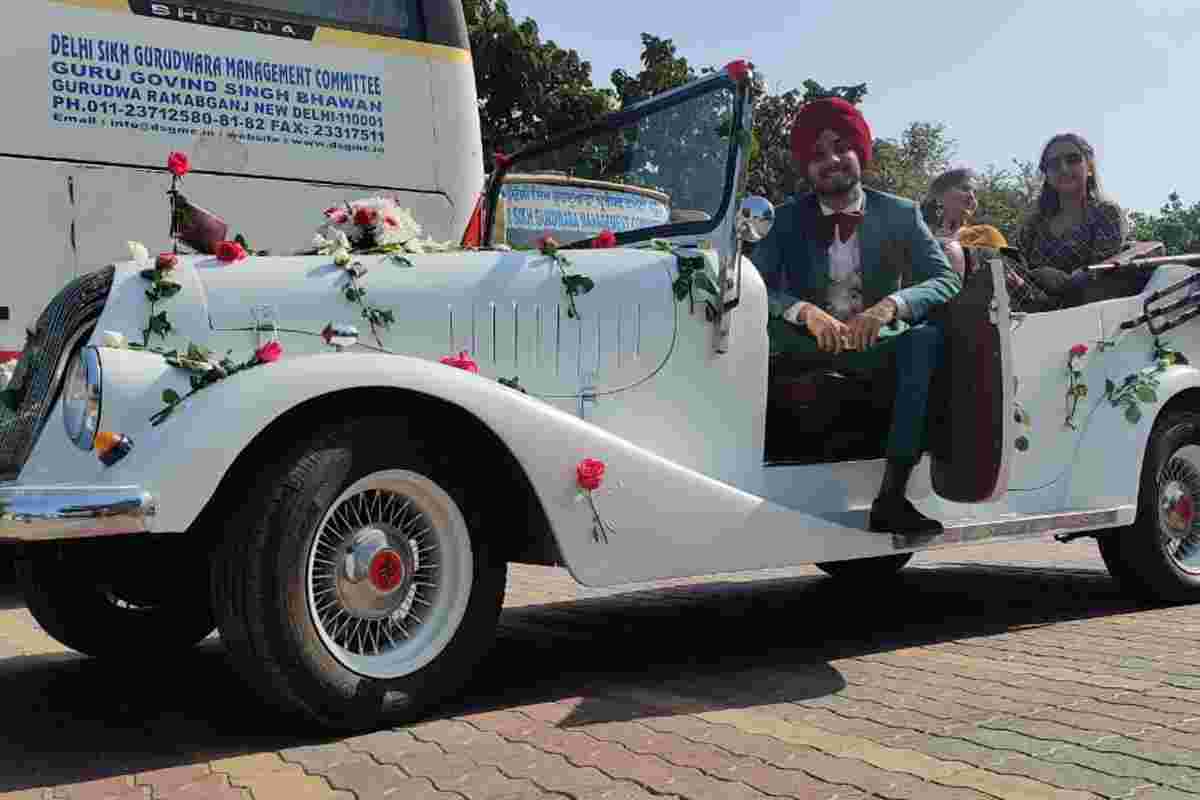 wedding transportation vintage cars in east delhi