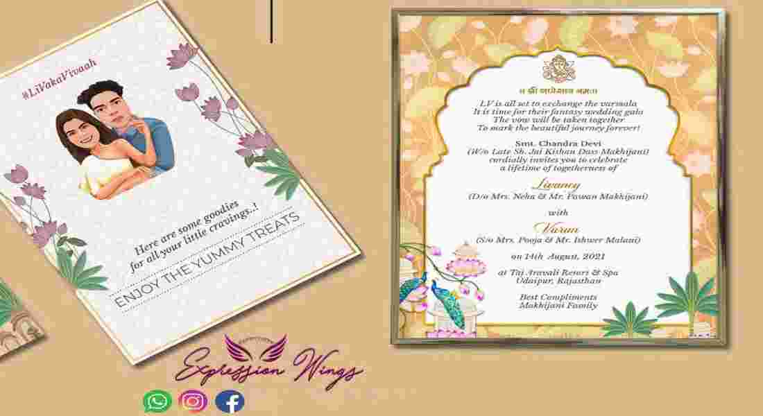 wedding invitation card in punjabi bagh