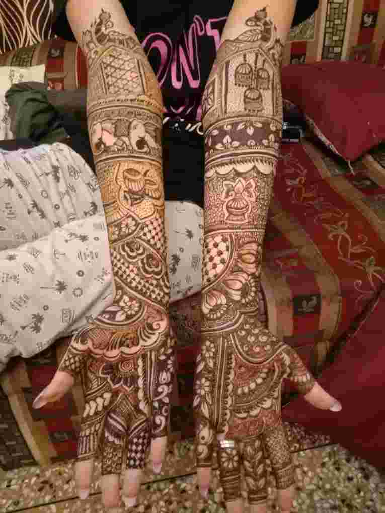 best mehendi artists in model town